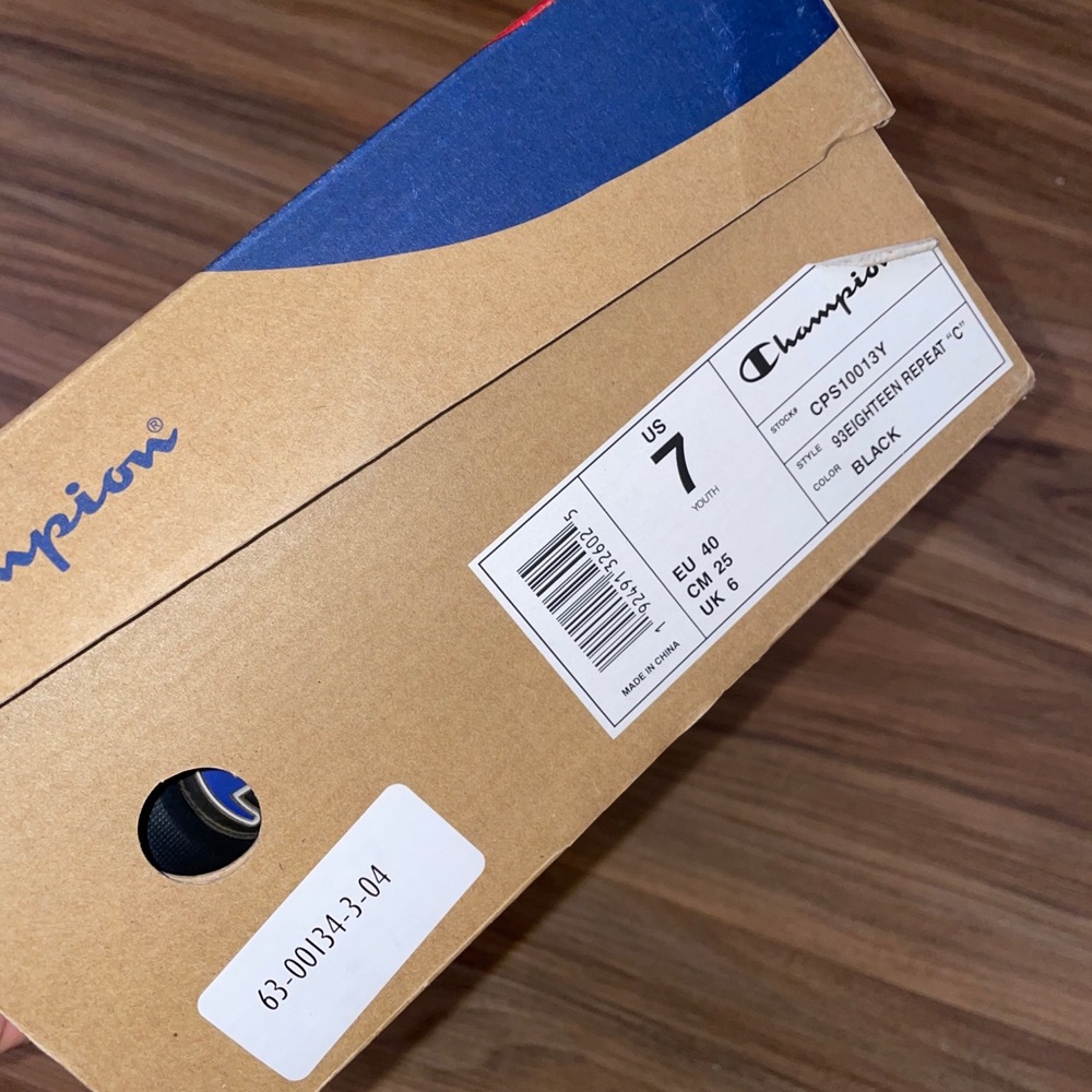 Champion 93 eighteen repeat ( black )